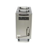 Επαγγελματικός επιδαπέδιος θερμαινόμενος διανομέας πιάτων (dispenser) 57Χ106Χ103 εκ MAX-09362005